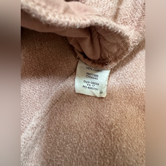 Madewell flannel sunday button down shirt, Pink Sz Medium - Picture 8 of 8